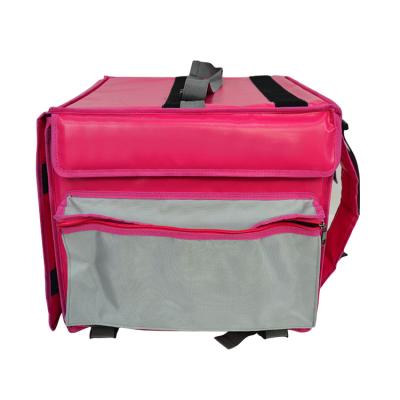 China Waterproof Sturdy Thick Lunch Cooler Bag Waterproof Thermal Delivery Backpack Hot/Cold Food Carrier for sale