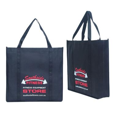 China Promotional Eco Friendly Recyclable Non Woven Custom Logo Printing Non Woven Packaging Shopping Bag for sale