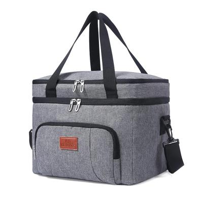 China Food Bag Customized Wholesale Recyclable Durable Food Delivery Insulated Cooler Bag for sale