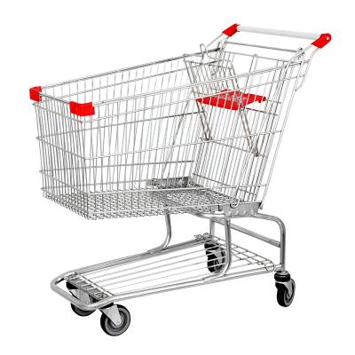 China Interesting Wholesale Unveiling Grocery Store Supermarket Cart for sale