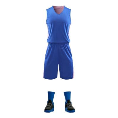 China New Design Team Basketball Jerseys For Printing Blank Basketball QUICK DRY Wholesale Wear Your Own Basketball Uniform for sale