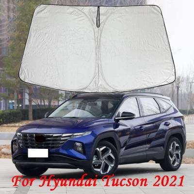 China For Hyundai Tucson For Hyundai Tucson 2021 Car Sunshade Sun Shade Cover Front Window Protection Shield Windshield Sunshade Protection for sale