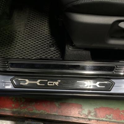 China For Toyota Corolla Cross For Toyota Corolla Cross 2020 2021 Auto Car Sill Welcome Pedal Decoration Accessories 4 PCs for sale