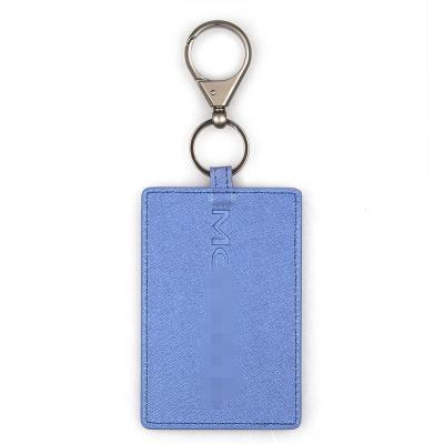 China New Main Card Holder Key Chain Single Protector Leather Cover For Tesla Model 3 Main Card Holder Accessories for sale