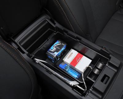 China Car Styling Car Center Console Armrest Storage Box Tray Container Car Organizer Accessories For Subaru XV 2018 2019 Forester Legacy Outback for sale