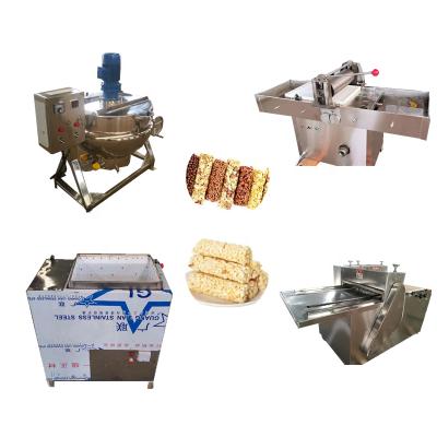 China Low Energy High Speed ​​Peanut Candy Make Machine-Embalaje Cereal Bar Machine Peanut Bar Making Machine For Sale for sale