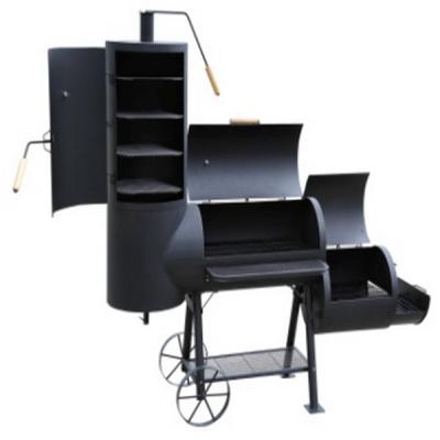 China Easily Collected Outdoor Barbecue Smoker With Chimney For Camping for sale