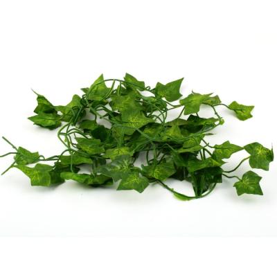 China Wholesale Decorative Events Decoration Greenery Leaves Ivy Garland Hanging Artificial Ivy Vine for Wedding Restaurant Garden Wall Home Decoration for sale