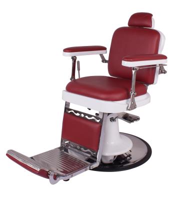 China Hot Selling Post-modern Barber Chair Wholesale Durable Metal Hairdressing Styling Modern Retro Salon Barber Chair Chair Salon for sale