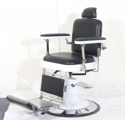 China Hot Sale Post-modern Retro High Quality Barber Chair Salon Tattoo Massage Leather Comfortable Sponge Barber Chair for sale