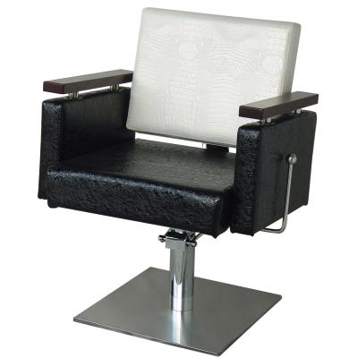 China Direct Wholesale Barber Chair Classic Style Salon Furniture Traditional Wholesale Square Hydraulic Bracket Factory Chair Salon for sale