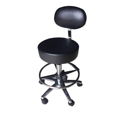 China Industrial Head Chair Barber Shop Stool With Chrome Hair Salon Master Barber Chair For Sale Beauty Low Cheap Salon Shop Furniture for sale