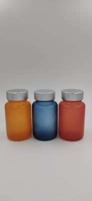 China Reusable 100ml 150ml Cosmetic Jar Packaging Glass Capsule Bottle for sale