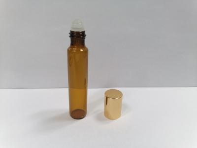 China Glass Perfume Bottle 8ml Glass Roller Bottles Roll On Bottle OEM Silk Screen Logo for sale