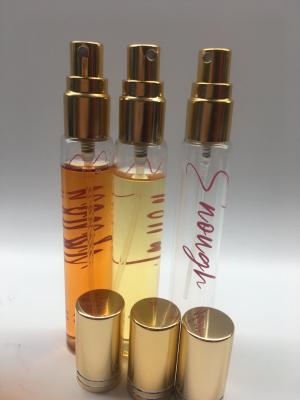 China PARFÜMFLASCHE-Sprüher-Dichtungs-Glasrohr Vial With Atomizer Soems 15ml Glas zu verkaufen