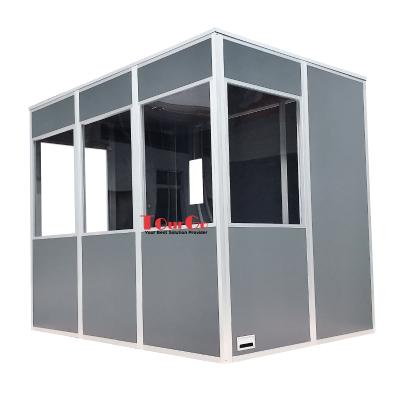 China Portable Three Person Interpreter Booth Equipment for Simultaneous Translation for sale