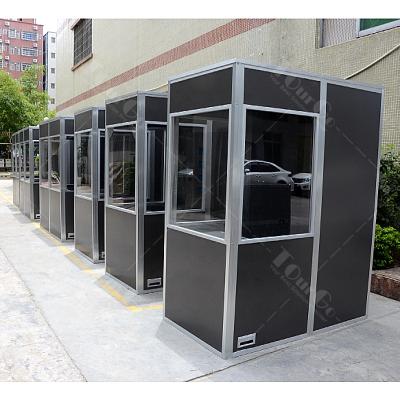 China New Design Portable Black Interpretation Multi High Positioned Conference System New Suppliers One Person Portable Booths For Sale for sale