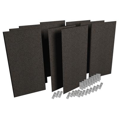 China Carbon Polymer Acoustic Fabric Sound Absorbing Material Noise Barrier For Studio Recording for sale