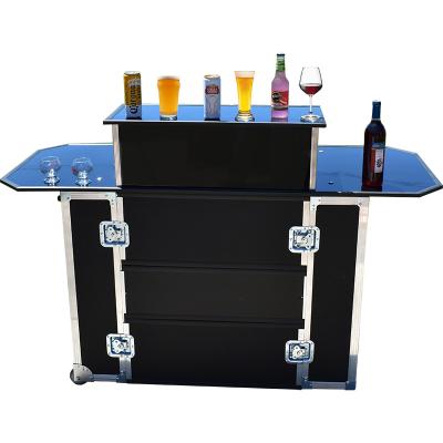 China Portable and Lightweight Custom Portable Bar Flight Cases for Events, Parties, Weddings, Festivals for sale