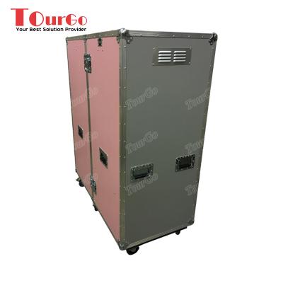 China Portable and Lightweight TourGo Wardrobe Storage Twin Door Custom Double Case for sale