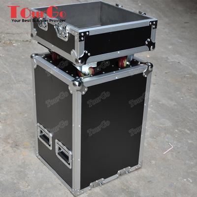 China Deluxe Universal ATA Tray Type Speaker Flight Case for Martin XE300 Single Monitors for sale