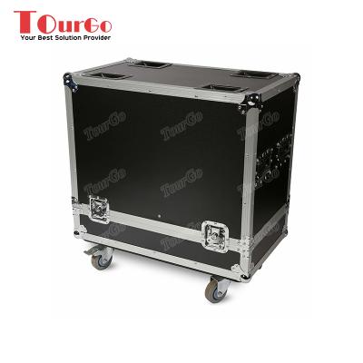 China flame retardant & Waterproof Tourgo ATA Flight Road Case For Two Electro-Voice QRX-115/75 Speakers for sale