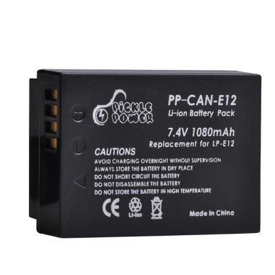 China Camera LP-E12 LPE12 For Canon EOS M10 M50 M100 100D EOS M Kiss X7 SL1 Rechargable Digital Camera Rebel Battery for sale