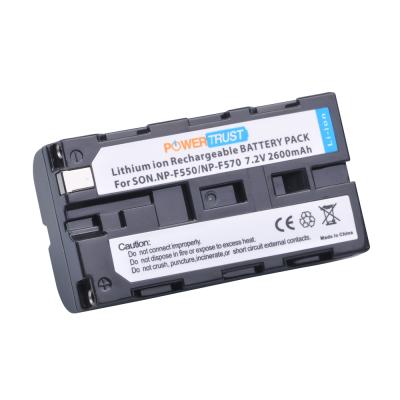 China Camera np-f550 rechargeable camera battery for Sony np-f570 CCD-TRV81 CCD-RV100 RV200 camera for sale