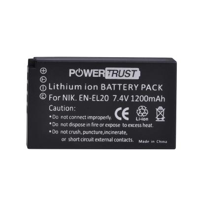 China Camera Good Quality EN-EL20 Camera Battery Pack With Full Test For Nikon 1 J1 J2 J3 S1 AW1 Coolpix PM006 ONE S S1 CAMERA for sale