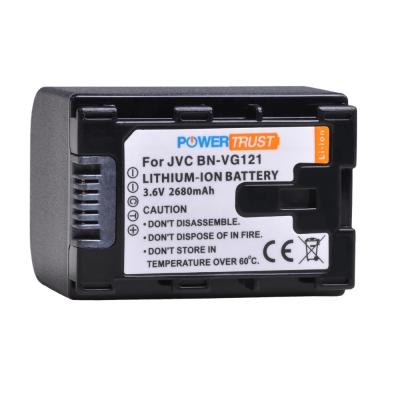 China BN-VG121 2680mAh 3.6V Camera Camcorders Camera Battery For JVC Everio GZ-E Series BN-VG138 BN-VG107U VG114 Batteries for sale