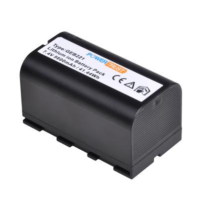 China GEB221 Camera Battery 5600mAh for Lei Ca Survey Instrument or GPS GPS1200 GRX1200 GX1200 TC1200 TPS1200 TCRP 1200 TS02 TS06 TS09 for sale