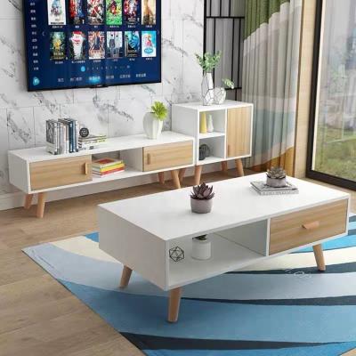 China Cheap Price Living Room Furniture Set Wooden Laptop Home Office Convertible None Folding Coffee Tables With TV Stand for sale