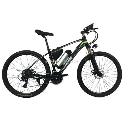 China Dropshipping Aluminum alloy 26 inch 36v 500w 21 speed mountain bicycle adult electric mountain bike for sale for sale