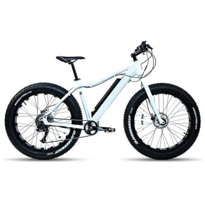 China New arrival steel 26 inch fat tire electric mountain bike, 250W electric fat mountain e bike for sale