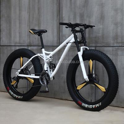 China Popular Hig quality 21 speed knife wheels speed cycles 26 x4.0 tyer full suspension bicicleta fat bike for sale