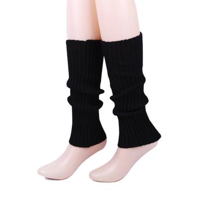 China Durable Fluorescent Luminous Wool Leg Cover Knitted Foot Cover Pile Stocking Boot Boot Cover Foot for sale