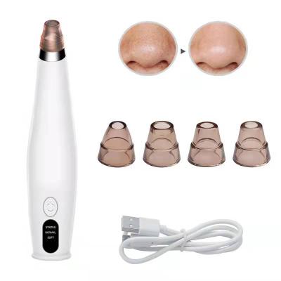 China Wholesale Acne Treatment Blackhead Remover Vacuum Beauty Machine 4 In 1 Pore Vacuum Blackhead Cleaner Cleaner for sale