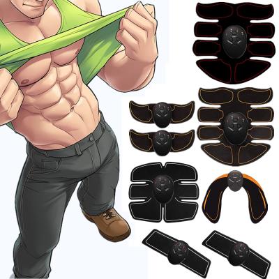 China OEM/ODM Timing Control Abdominal Fitness Abdominal Muscle Body Massager Radio Six Pads EMS Electric Muscle Stimulator for sale