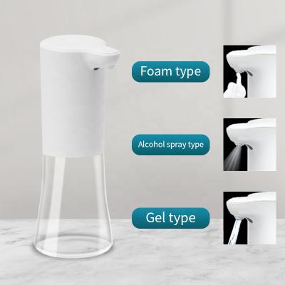 China Foam White Manual Soap Dispenser 350ml Household Soap Dispenser Gold Supplier Plastic Foam Soap Dispenser for sale