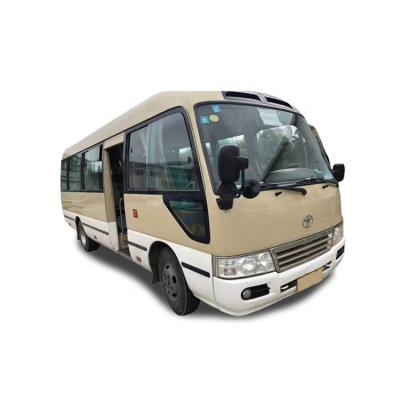 China Used 2013 Toyota Manual 4 Seats Coaster Bus Diesel Engine 30 - 6L for sale