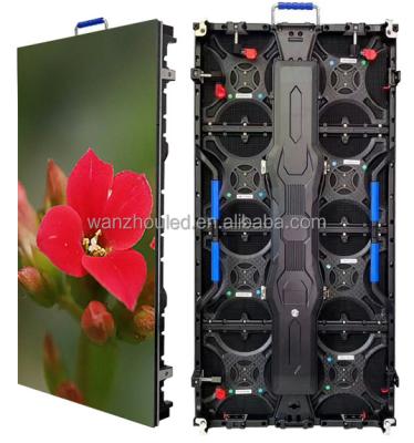 China P2.976 Indoor Rental Portable LED Display Screen Panel Indoor Outdoor Backdrop Hanging Raising Up LED Video Wall for sale