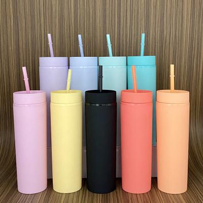 China Clear Gold Acrylic Water Tumbler With Insert Personalized Wedding Custom Water Tumbler Double Wall To Go Cold Mug for sale