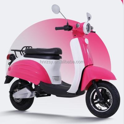 China 60v 72v 1000w Electric Motor Motorcycle 2 Person Electric Moped Scooters with 10 Inch Aluminum Wheel Hub and 100kg Load for sale