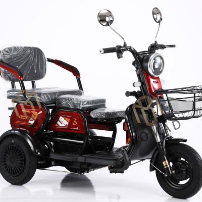 China Electric Three Wheels 130*73*64 for 3 Passengers Adult Tricycle Three Wheels Electric Three Wheels 60v500w for sale