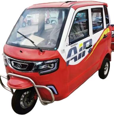 China Closed Body Type Electric Tricycle Manned Passenger EV with Fully Enclosed Design and ≥90km Driving Mileage for sale