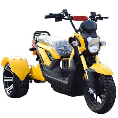 China 2-Passenger Fashion Electric Tricycle Scooter with Removable Battery and High Payload Capacity of ≥400kg for sale