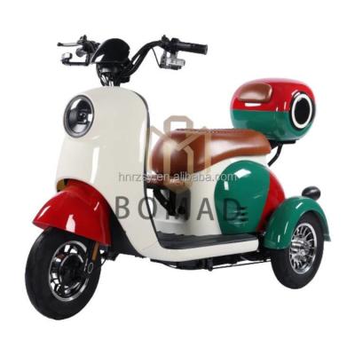 China Electric Tricycles 3 Wheel Passenger Adult Electric Tricycle 2 Passengers Driving Mileage 70-90km for sale