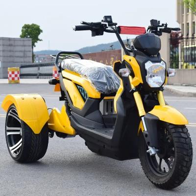 China Adult Electric Tricycle for Grade Ability ≥25° and 60V100Ah Lithium Ion Batteries for sale