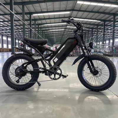 China Steel Frame Electric Fat Tire Mountain Pit Bike Cruiser Motorcycles for Adults Battery Capacity 15.6 Ah Frame Material Steel for sale