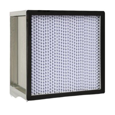 China Wholesale hospital hepa air filter for ahu deep pleated hepa air filter for ahu 99.99% efficiency hepa deep pleated air filter for ahu for sale